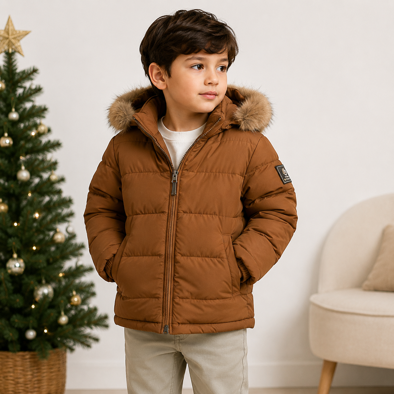 Teddy Winter Puffer Jacket